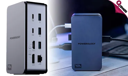 Powerology 15-in-1 Dual Dock Station!